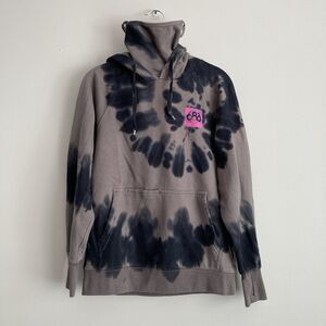 686 Womens Hoodie Sweatshirt Size XS Brown Black Outdoor Snowboard Comfort